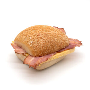 Backeibrötchen mit Bacon