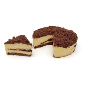 Käsekuchen mit Schokolade